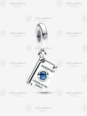 Pandora Openable Passport Dangle Charm